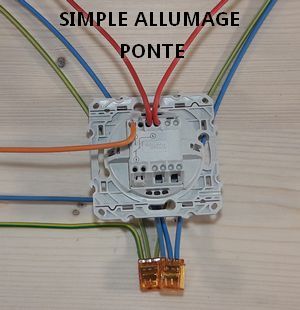 Raccordement simple allumage pont